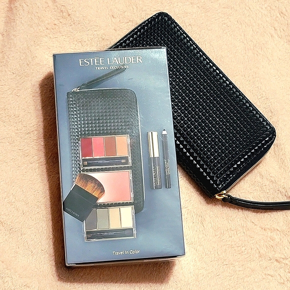 New Estee Lauder Makeup Travel Wallet Exclusive Set - Picture 2 of 11